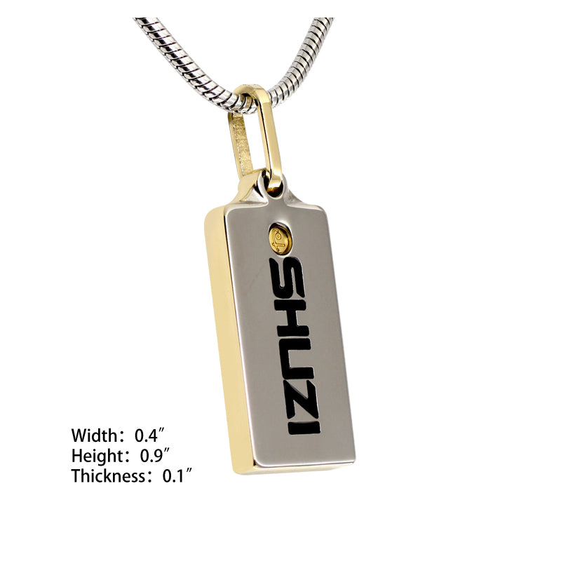 Signature SHUZI Pendant (Ti) - view 2
