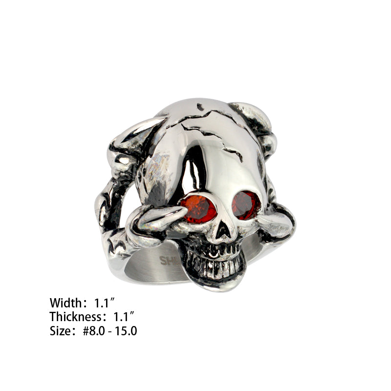 Red Eye Ring (SS) - view 2