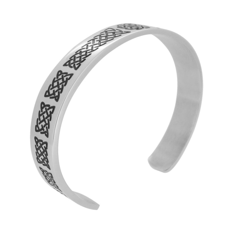 Celtic Knot Cuff Wide (SS) - main