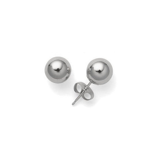 Ball Stud Earrings (SS) - main