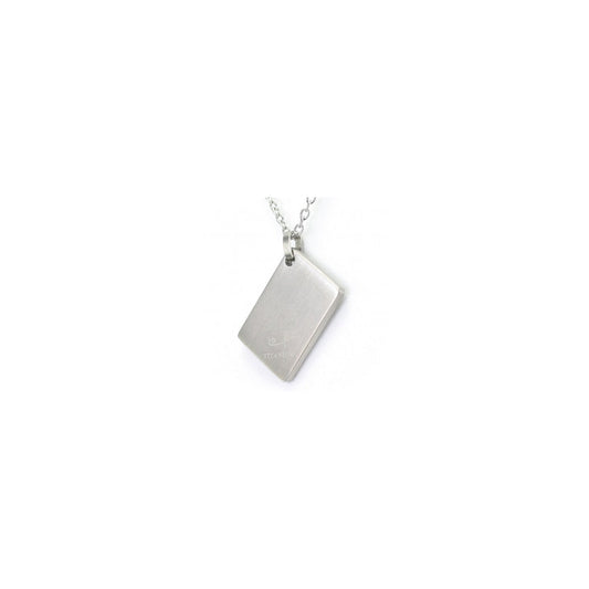 Tag Pendant Brushed (Ti) - main