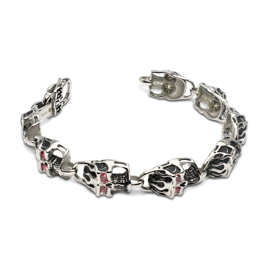 Crystal Eye Bracelet Red (SS) - main