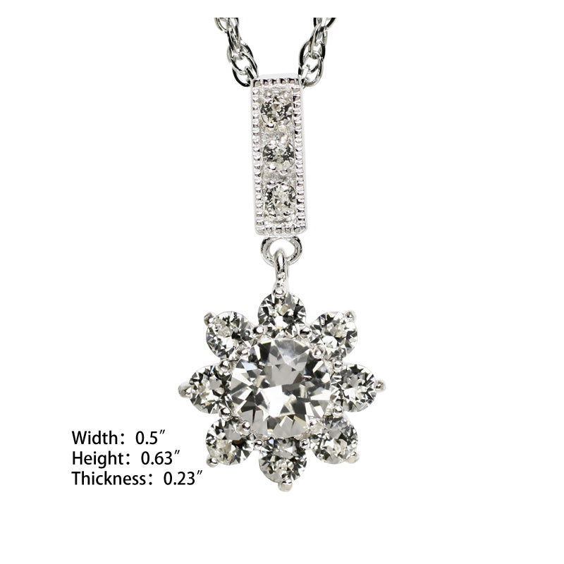 Lotus Pendant (S925) - view 2
