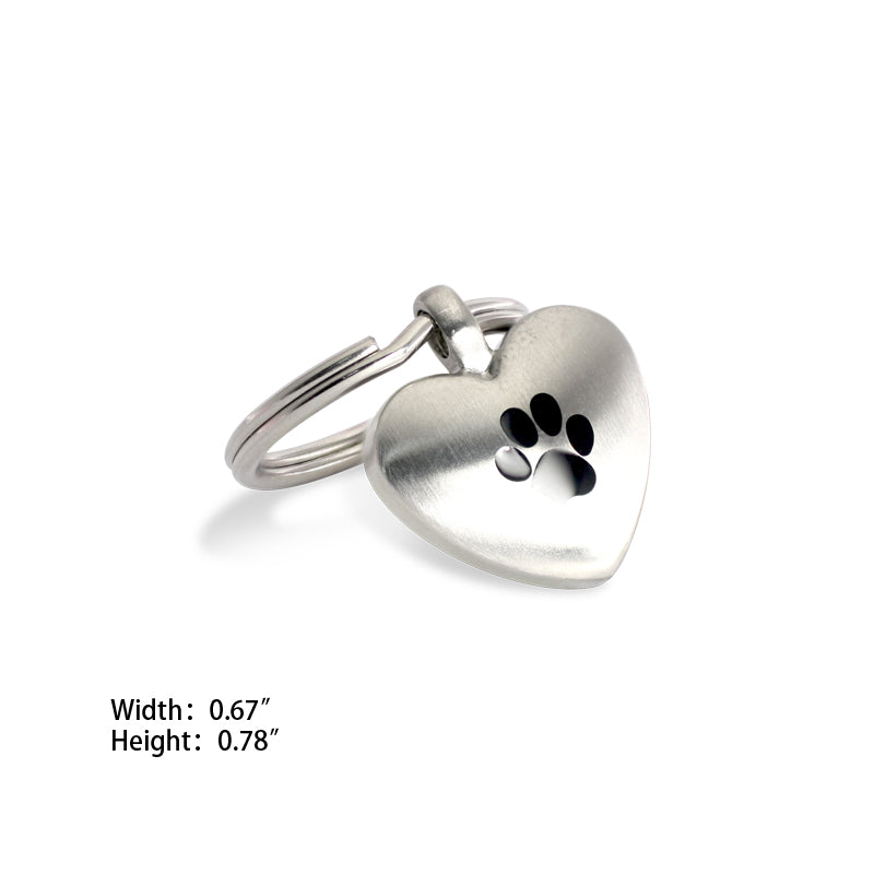 Dog Heart Charm (SS) - view 2