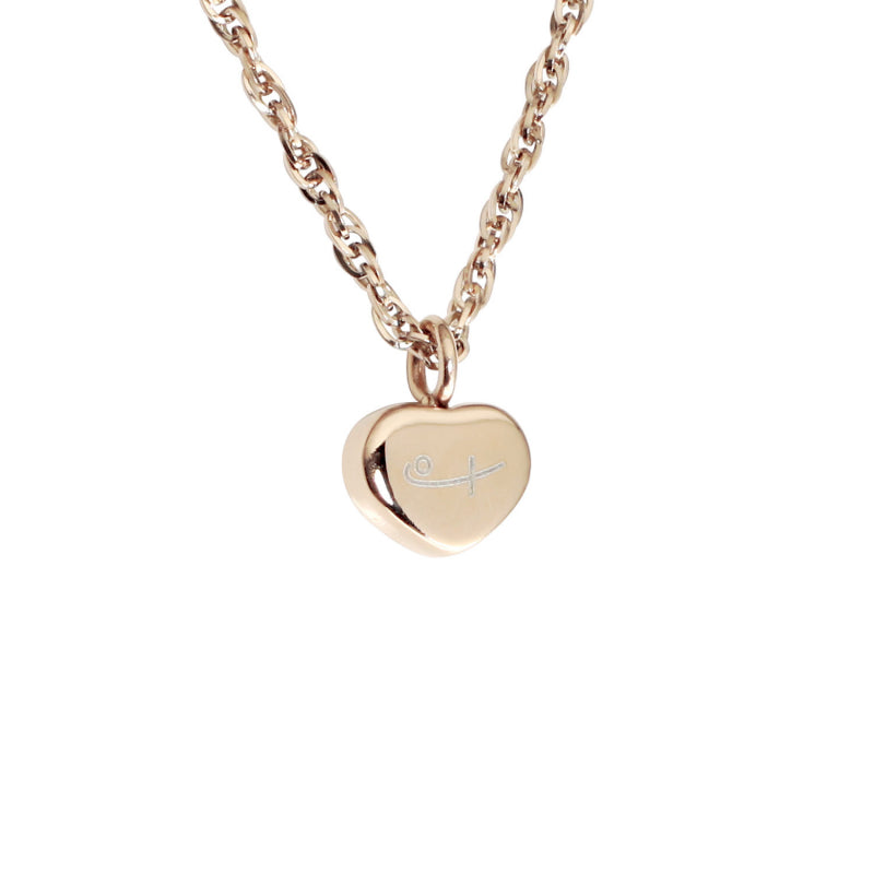Tiny Heart Pendant-Rose Gold (SS) - main