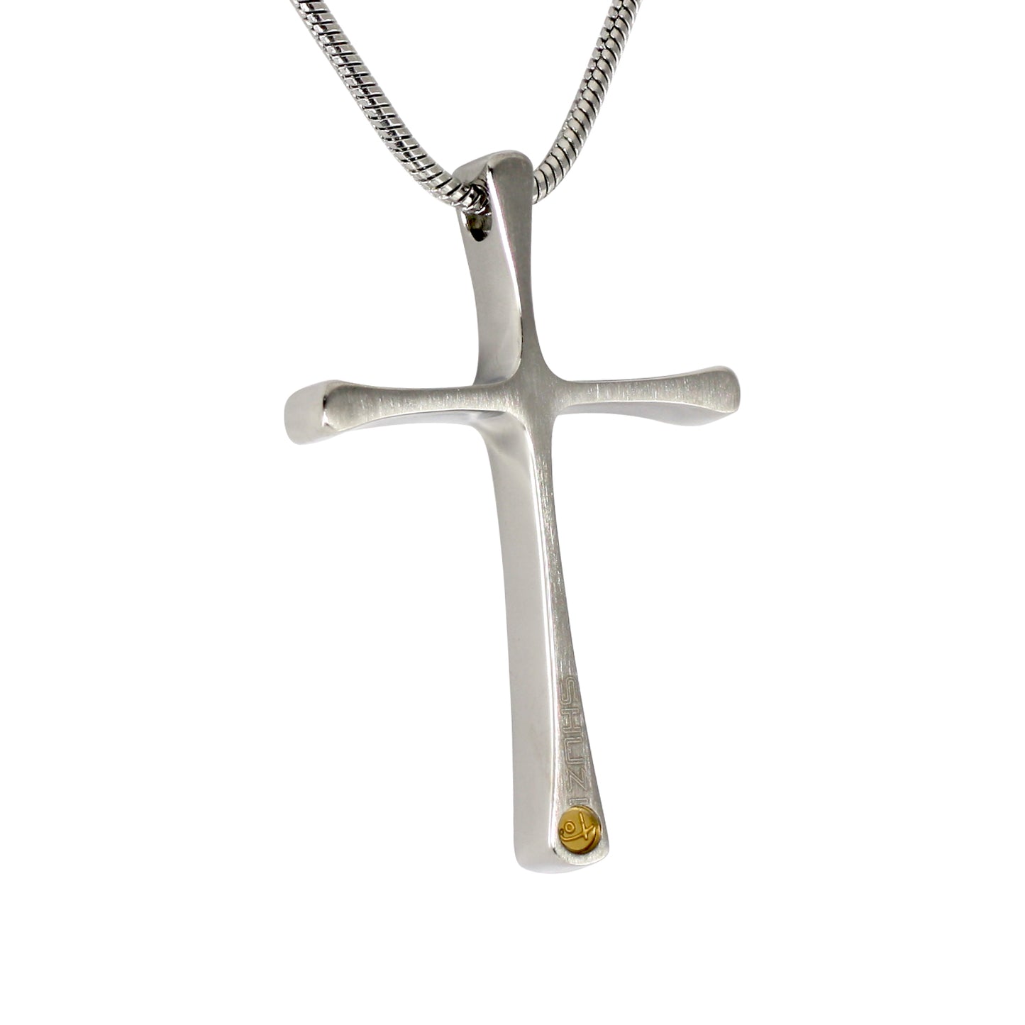 Tech-Cross Pendant (SS)